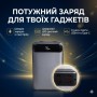 Зовнішній акумулятор King Power KPG-316 30000 mAh 22.5W з дисплеєм чорний