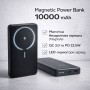 Power Bank King Power WPG-104 Magnetic 10000 mAh з бездротовою зарядкою MagSafe та швидкою зарядкою QC 3.0 / PD 22.5W