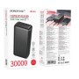 Внешний аккумулятор Power bank BOROFONE BJ80B 30000mAh PD22,5W+быстрая зарядка батарея зарядка Черный