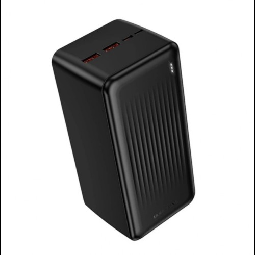 Внешний аккумулятор Power bank BOROFONE BJ80C 50000mAh PD22,5W+быстрая зарядка батарея зарядка Черный