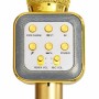 Караоке-мікрофон Bluetooth DM WS1818 з динаміками бездротова колонка мікрофон для співу Жовтий