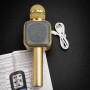 Караоке-мікрофон Bluetooth DM WS1818 з динаміками бездротова колонка мікрофон для співу Жовтий