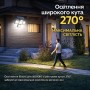 Сонячний вуличний LED-світильник Solar Lights Outdoor 122–138 LED з датчиком руху та захистом IP65