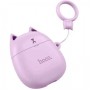 Беспроводные наушники вкладыши в кейсе HOCO EW45 + силиконовый кейс Кот Лиловый