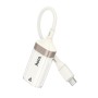 Адаптер переходник HOCO UA41B Crystal, Type-C to Ethernet RJ45 (100 Mbps)