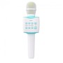 Микрофон с караоке, Bluetooth, AUX, 1200 мАч, HOCO BK5 Cantando, Голубой