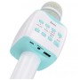 Микрофон с караоке, Bluetooth, AUX, 1200 мАч, HOCO BK5 Cantando, Голубой