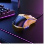 Игровая проволочная мышка HOCO GM31 Overlord luminous gaming 1200-3600DPI USB 1.4M для ПК/ноутбука с подсветкой Черный-Желтый