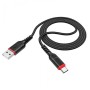 Кабель для зарядки HOCO X59 Type-C to Type-C Victory 60W data cable 1м Черный