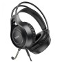 Игровые наушники с микрофоном HOCO W106 Tiger Gaming Headset проводные, с оголовьем Черные