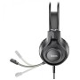 Игровые наушники с микрофоном HOCO W106 Tiger Gaming Headset проводные, с оголовьем Черные