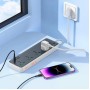 Сетевое зарядное устройство удлинитель Hoco AC13A 3 USB/ Type-C 5 розеток 1,5m Черный