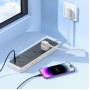 Сетевое зарядное устройство удлинитель HOCO AC14A Rico 3 USB/ Type-C 5 розеток 1,5m PD/QC, 3A/30W
