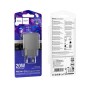 Сетевое зарядное устройство адаптер HOCO CS25A Rico 1USB/1Type-C, 20W/3A, поддержка быстрой зарядки PD/QC/FCP/AFC