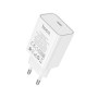 Сетевое зарядное устройство адаптер HOCO C143A 1Type-C, 20W/3A, поддержка быстрой зарядки
