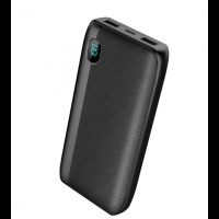 Внешний аккумулятор Power bank BIX BXPB23 20000mAh PD22,2W+QC3.0 батарея быстрая зарядка Черный