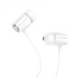 Наушники проводные вакуумные HOCO M88 с микрофоном Белые