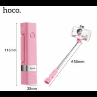 Беспроводной монопод для селфи HOCO K4 Beauty Wireless Selfie Stick Розовый