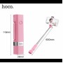 Беспроводной монопод для селфи HOCO K4 Beauty Wireless Selfie Stick Розовый