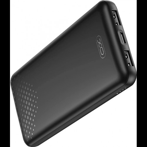Внешний аккумулятор Power bank XO PB312 10000 Mah батарея зарядка Черный