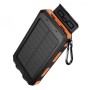 Внешний аккумулятор Power Bank HOCO J164 Platinum Solar 8000mAh 10W, с солнечной панелью и LED фонариком