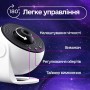 Проєктор зоряного неба Galaxy Projector з 13 змінними слайдами, таймером сну та LED-проекцією, що обертається