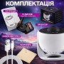 Проєктор зоряного неба Galaxy Projector з 13 змінними слайдами, таймером сну та LED-проекцією, що обертається