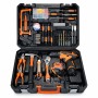 Потужний акумуляторний шурупокрут 24V великий набір інструментів у кейсі 102 предмети