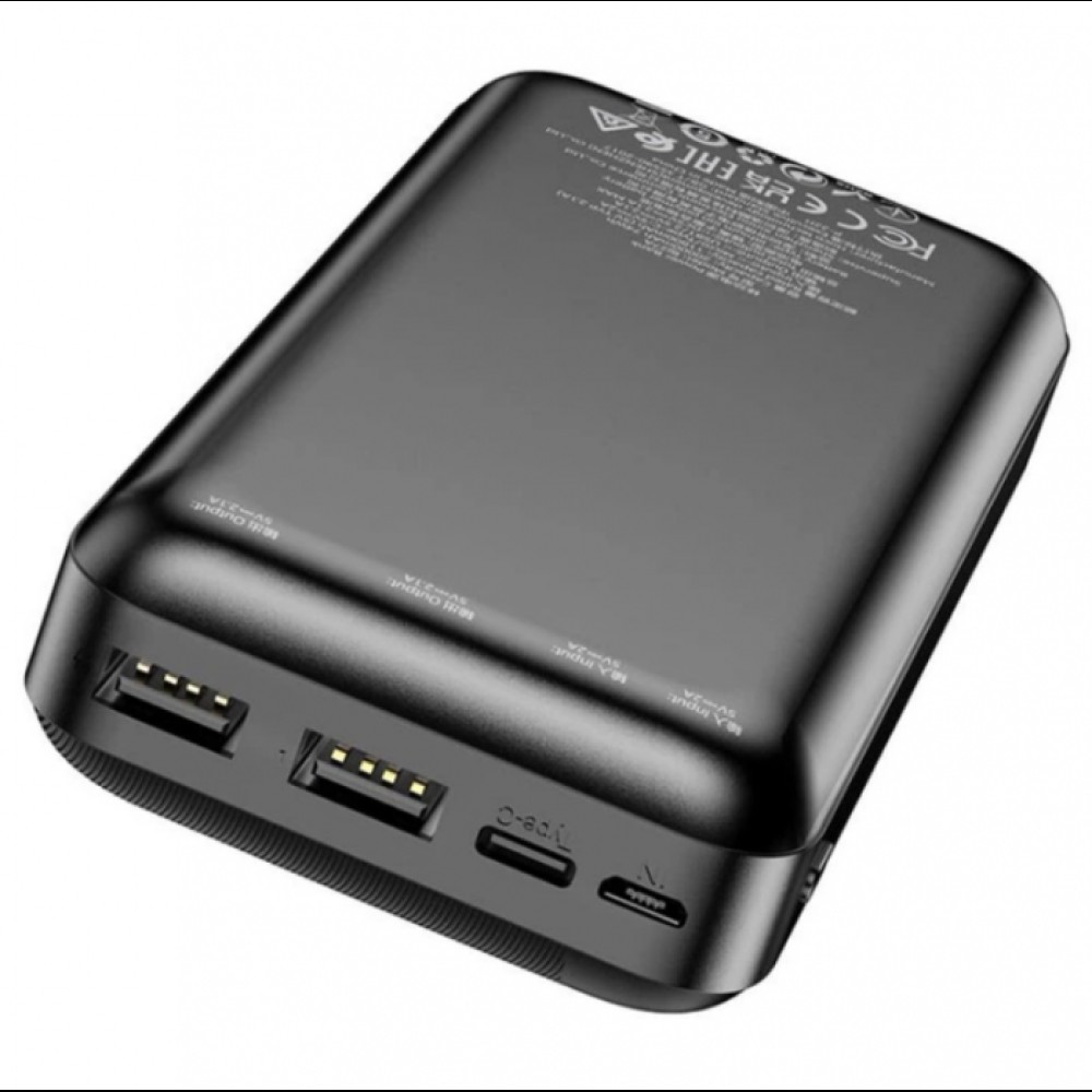 Портативная батарея Power Bank Borofone J27A 20000 mAh 2xUSB/1xType-C Черный