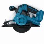 Акумуляторна безщіткова дискова пила 185 мм (21V) | Потужна ручна циркулярка для дерева