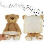 Інтерактивна м'яка іграшка "Медмедик, що «Говорить»/Ведмедик, який грає в хованки 33 см