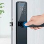 Розумний дверний замок із біометрією на батарейках і USB, Bluetooth, TUYA/ Електронний замок із паролем