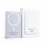 Магнітний павербанк Magnetic Battery Pack 20000 mAh з бездротовою зарядкою 15W (MagSafe сумісний), білий