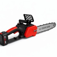 Акумуляторна ланцюгова пила 12", із шиною 12 дюймів, 2 акумулятори 48V Li-ion, у пластиковому кейсі