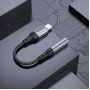 Адаптер HOCO LS36 переходник Type C to 3.5mm, длина кабеля 12 см