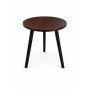 Інтер'єрний круглий столик DASH-1201, 40×40×55 см, колір темне дерево