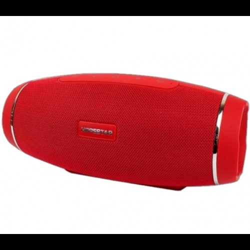 Портативная беспроводная Bluetooth колонка Hopestar H27 / 10W, Bluetooth, TWS, FM, MP3, AUX, Mic Красная