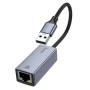 Сетевой адаптер HOCO UA37 USB Ethernet Adapter (1000 Mbps)