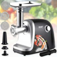 Електрична м'ясорубка з насадкою для кебабу та дисками різного помолу RAF R.3376 1000W