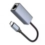 Сетевой адаптер HOCO UA37 Type-C Ethernet Adapter (1000 Mbps)