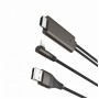 Кабель-адаптер HOCO UA14 USB - Lightning - HDMI, 2 м, 1080P HD