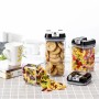 Набір контейнерів для зберігання сипучих продуктів Food Storage Container, 6 шт., герметичні пластикові ємності з кришками