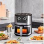 Безоливна електрична Аерогриль Rainberg RB-2269 на 8 л 4200 W