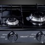 Настольная газовая плита Sokany SK07003 на 3 конфорки / Настольная плита газовая / Газовый Таганок