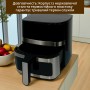 Аерофритюрниця Crownberg CB-5552 5,5 л 2000 Вт сенсорна мультипіч без олії