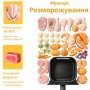 Аерофритюрниця Zepline ZP-00343 на 13 л, 4200 Вт, з 12 програмами, LED-дисплеєм та знімним кошиком