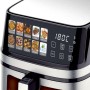 Аерогриль-аерофритюрниця Prime Kitchen AF8005ETG 12,5 л, 4400 Вт, з подвійними нагрівальними елементами та сенсорним керуванням