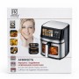 Аерогриль-аерофритюрниця Prime Kitchen AF8005ETG 12,5 л, 4400 Вт, з подвійними нагрівальними елементами та сенсорним керуванням