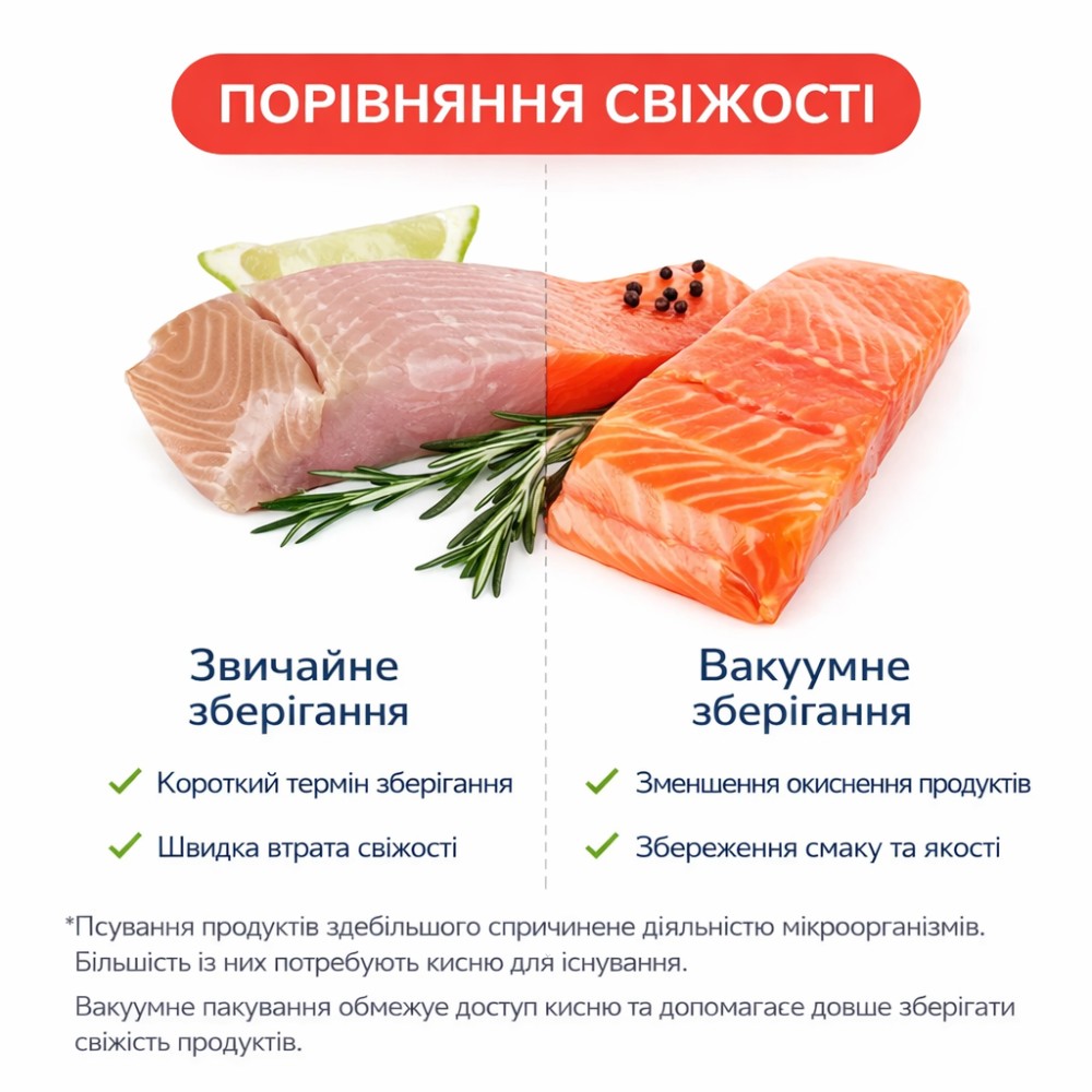 Вакуумний пакувальник для продуктів Luma Bella LB-63027, автоматичний вакууматор 100 Вт із запаюванням до 30 см