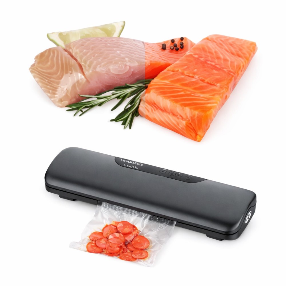 Вакуумний пакувальник для продуктів Luma Bella LB-63027, автоматичний вакууматор 100 Вт із запаюванням до 30 см